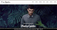 Desktop Screenshot of pierre-cardin.pl